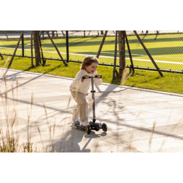 Фото - Триколісний самокат Qplay Future Eco Purple (ST-001FutureEcoPurple)